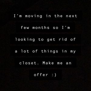 Make an offer or bundle 💕☺️